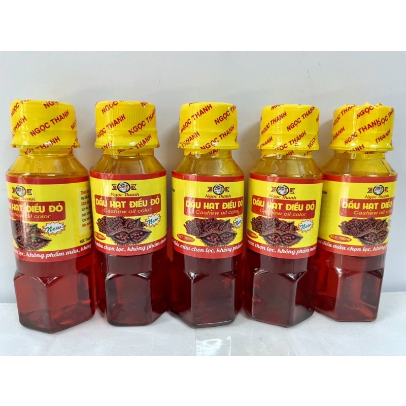 Dầu hạt điều màu/ dầu điều màu 100ml