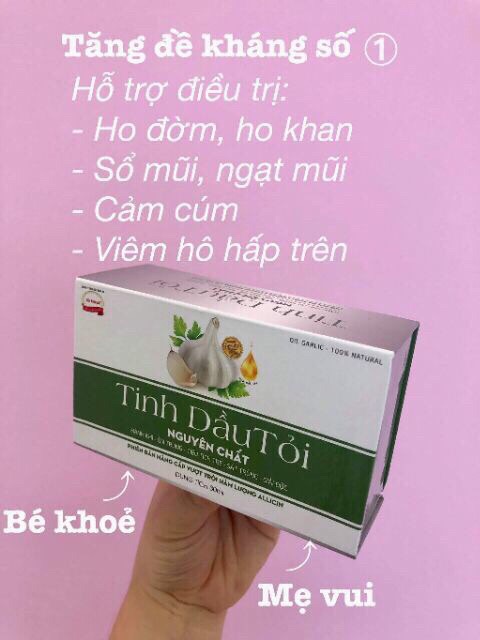 Tinh dầu tỏi nguyên chất cầu bình an