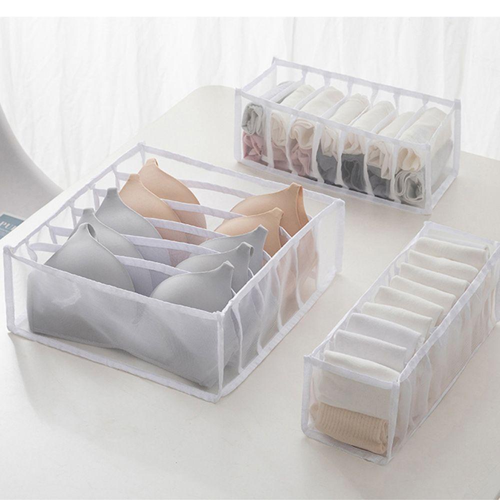 MUVAKO Hộp Đựng Đồ Lót Tiết Kiệm Không Gian Bằng Nylon