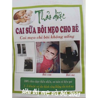 mẹo cai sữa cho bé, gia truyền