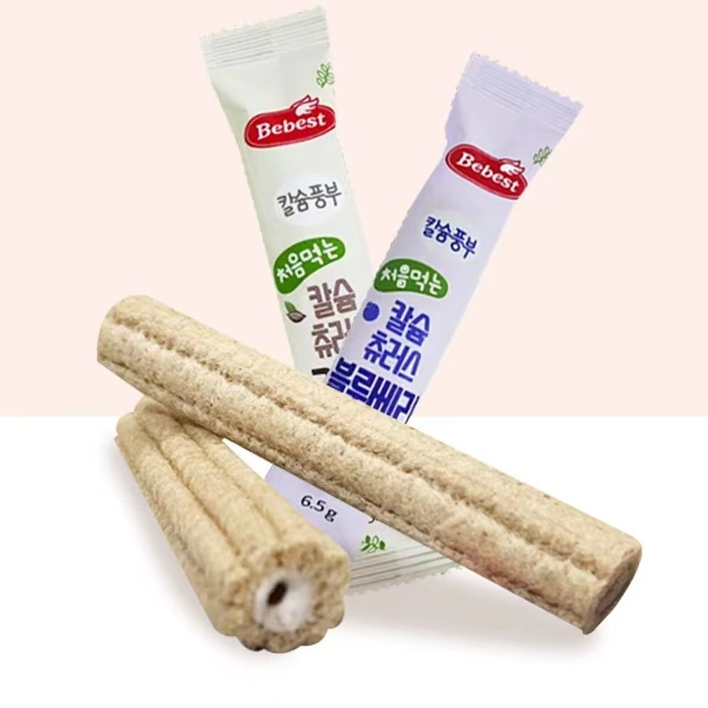 Bánh Ăn Dặm Cuộn Kem Bebest Hàn Quốc Bổ Sung Canxi Cho Bé Từ 6 Tháng Tuổi Thơm Ngon Bổ Dưỡng