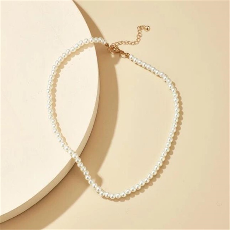 Vòng Cổ Ngọc Trai Giả Thời Trang Nữ Tính