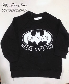 Áo nỉ HM Batman bé trai