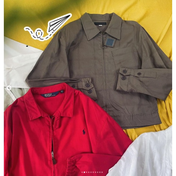 ÁO KHOÁC NAM UNISEX NAM NỮ 2hand CỔ ĐỨNG CHẤT LIỆU DÙ 2 LỚP ĐI MƯA CẢN GIÓ CHỐNG NẮNG TỐT HÓT TREND 2022 Mẫu 1