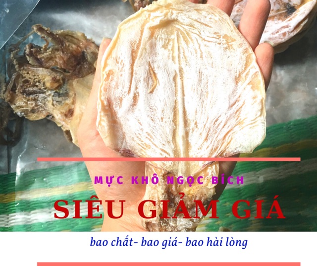#1k Combo 5 con mực khô size nhỡ ( khoảng 130g) siêu rẻ | BigBuy360 - bigbuy360.vn