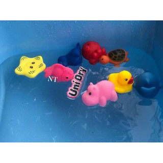Set 8 món đồ chơi chit chit nhà tắm cho bé