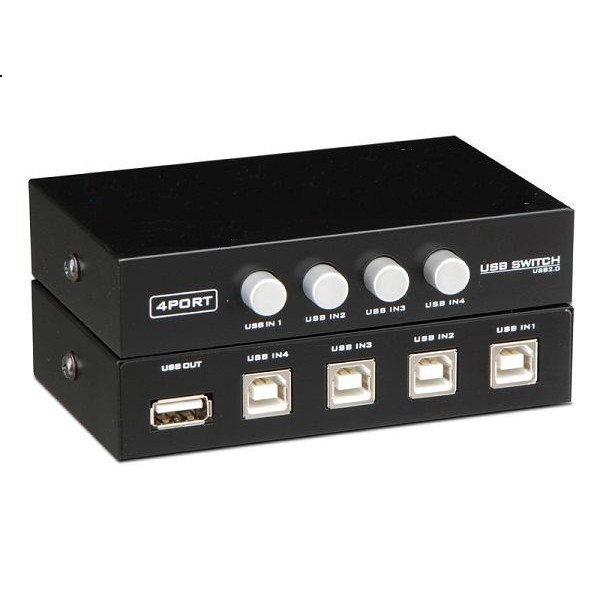 Bộ chia máy in 1 ra 4 cổng USB .