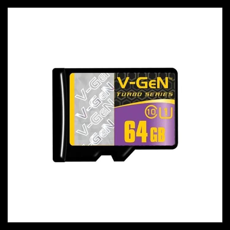 Micro Sd Vgen 64gb Class 10 Turbo | Microsd Hc V-Gen 64gb Class10 Code 1110 | BigBuy360 - bigbuy360.vn