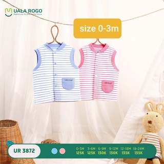 Áo gile kẻ nhỏ cho bé sơ sinh