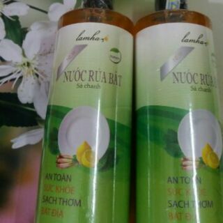 Nước rửa bát sả chanh Lam Hà 500ml