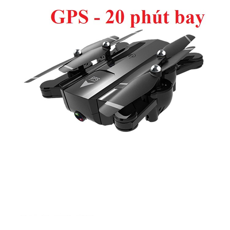 Flycam SG900-S định vị GPS - HD 1080 20 Phút - Tự động bay về