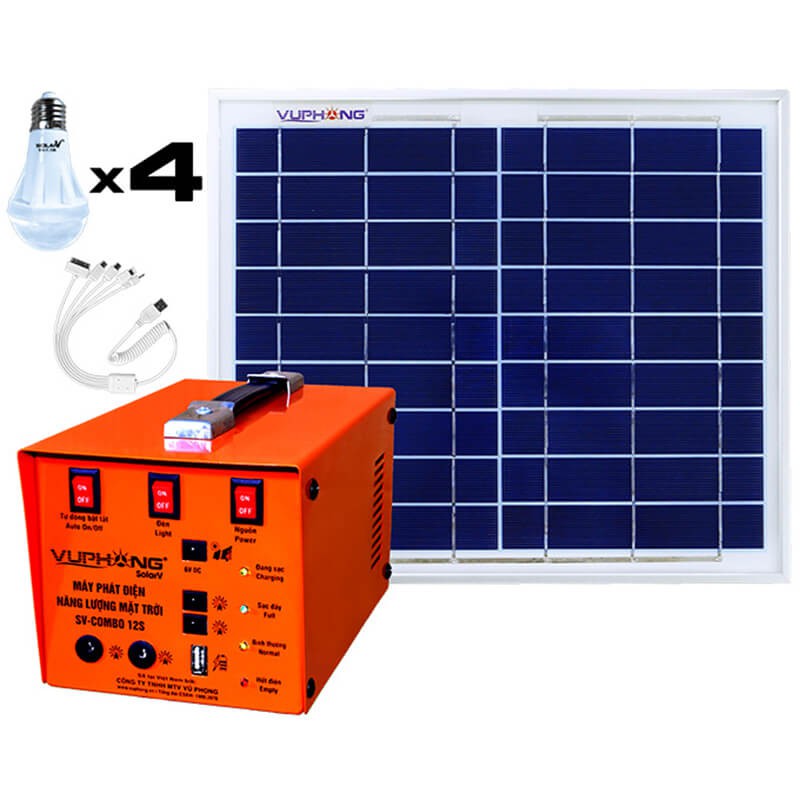 Máy phát điện năng lượng mặt trời SV-COMBO-12S