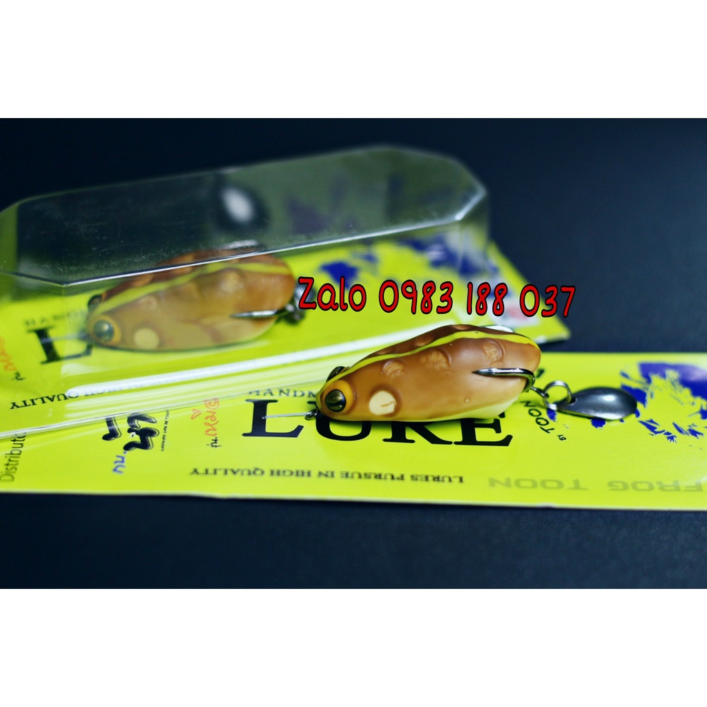 Nhái hơi Frogtoon V3 Thái Lan chính hãng, Mồi câu cá lóc