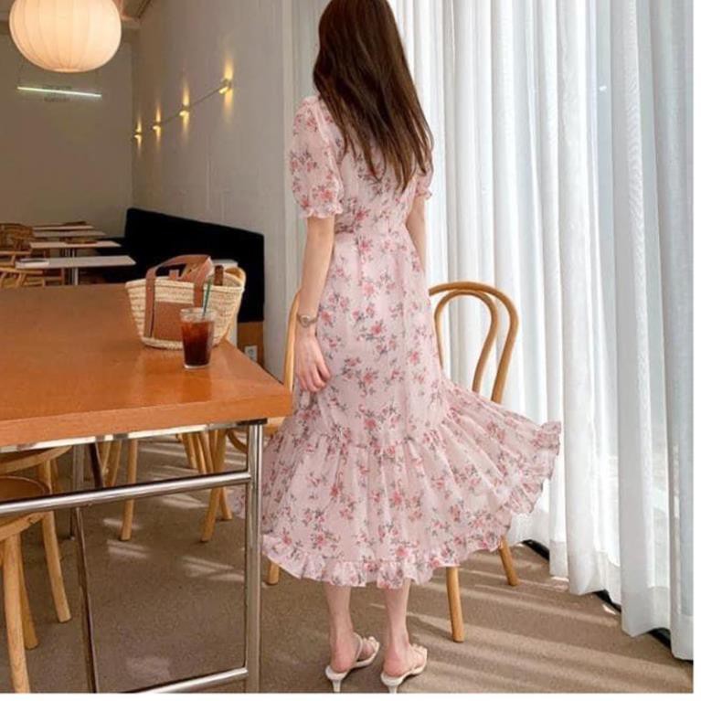 Váy Công Sở Thiết Kế Hàn Quốc Siêu Hách Dáng Siêu Xinh-Chất Bao Xịn VTK01 - Lolla_Fashion