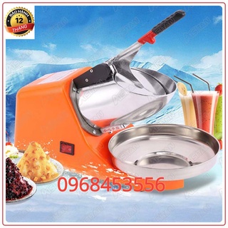 Máy bào đá tuyết 2 lưỡi, máy bào đá 2 nắp xay đá nhuyễn