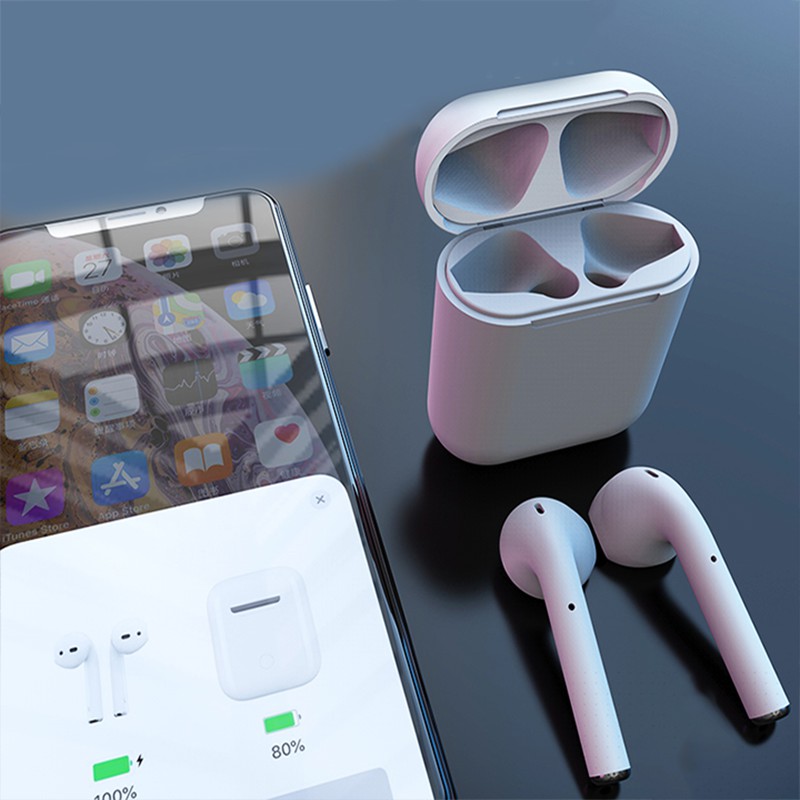 Airpods i12s V5.0 Phiên Bản Mới Nhất kết nối BLUETOOTH Cao Cấp