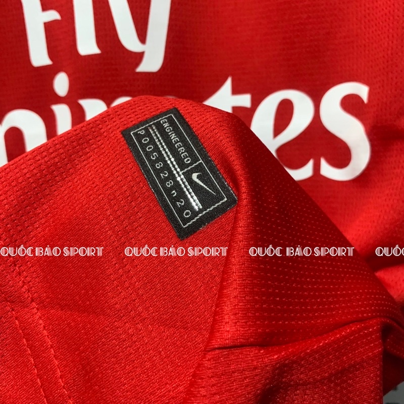 Arsenal đỏ mùa giải 2013/14- Bộ áo bóng đá bản Fan vải Thái cao cấp