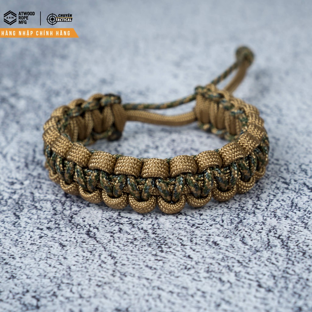 Vòng tay Paracord đan sẵn bởi chuyentactical - Paracord Made in USA - Vòng tay sinh tồn
