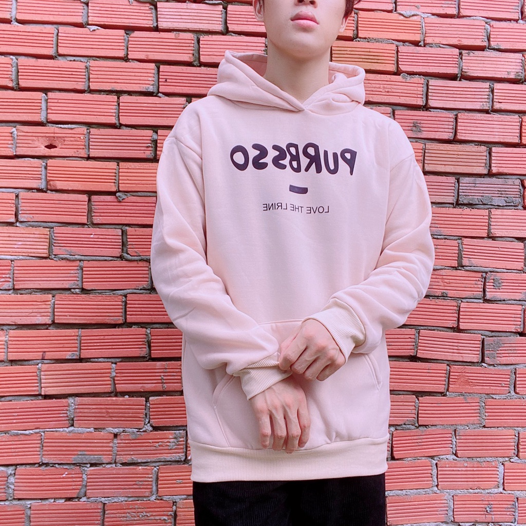 Áo khoác nỉ hoodie Purbsso form rộng nam nữ mặc đẹp unisex KNN36 - Fan Unisex | BigBuy360 - bigbuy360.vn