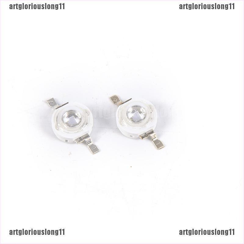 Set 10 Bóng Đèn LED UV 3W 395nm Chuyên Dụng Chất Lượng Cao