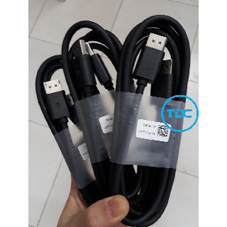 Cáp Displayport tháo màn hình dell (1.5m) ( Zin theo màn hình ) (2 đầu dislayport)