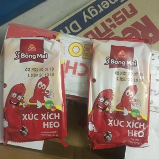 Túi xúc xích ăn liền vissan 105g 5 cái