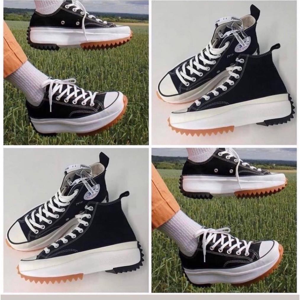 (Hàng Sẵn) giày thể thao sneaker CV run hike Star giày cv độn đế comverese đen,trắng cổ thấp cổ cao mẫu mới ảnh thật ️🏸
