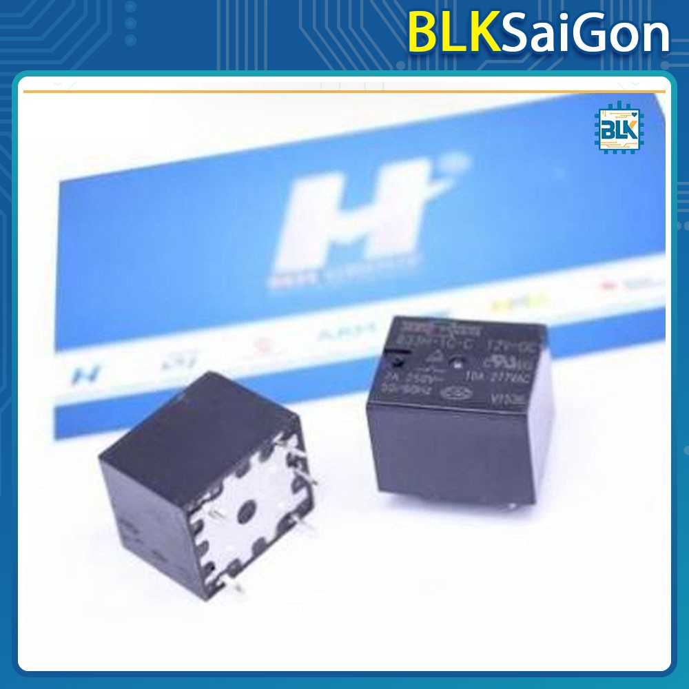 [Rơ le] Relay 12V7A 5 Chân 833H-1C