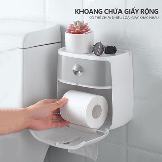 HỘP ĐỰNG GIẤY VỆ SINH ECOCO 2 NGĂN❤️