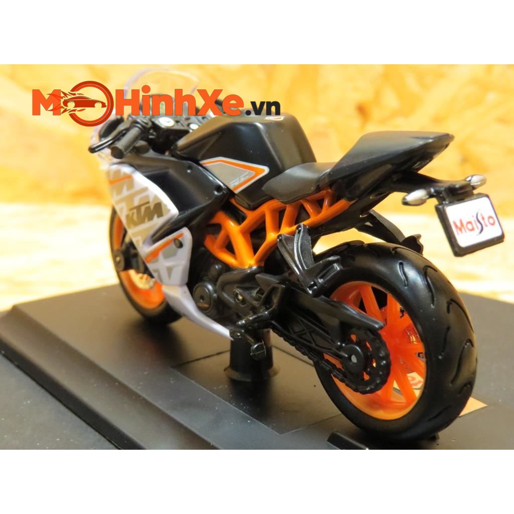 MÔ HÌNH XE KTM RC 390 1:18 MAISTO