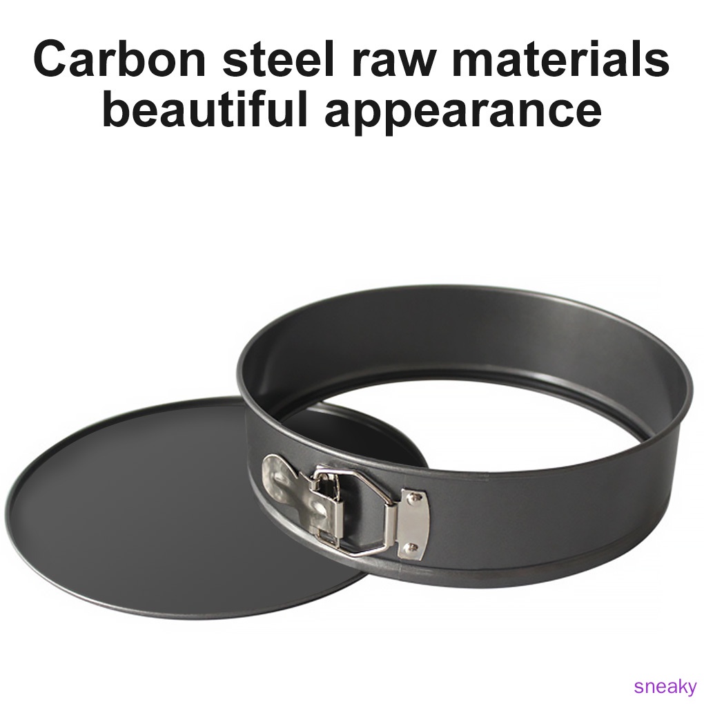 Khuôn làm bánh mì hình tròn chống dính có khóa tháo gỡ nhanh