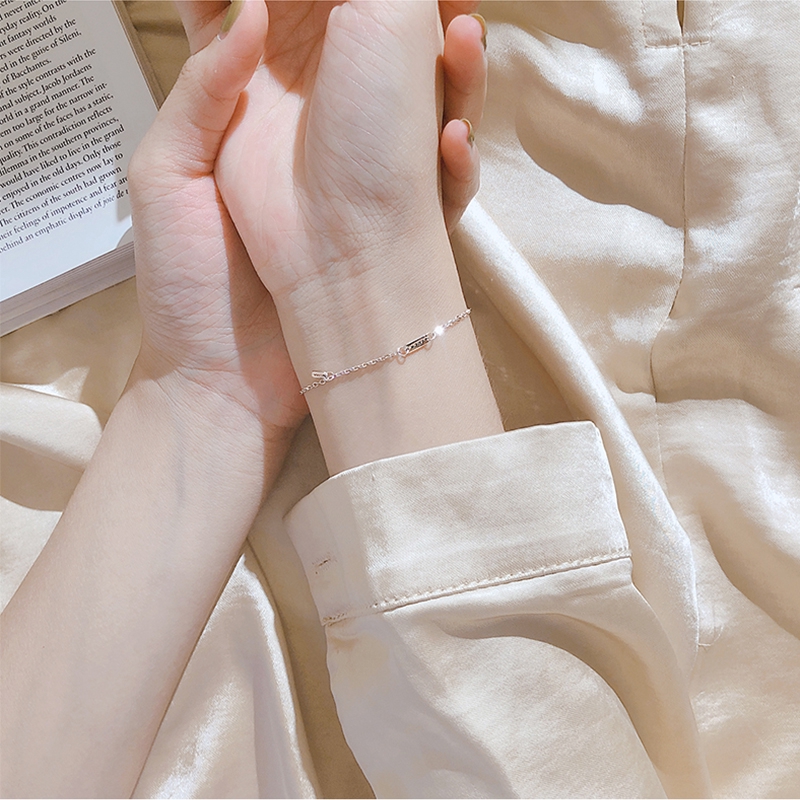 Vòng Đeo Tay May Mắn Dạng Chuỗi Đơn Giản Dành Cho Nữ