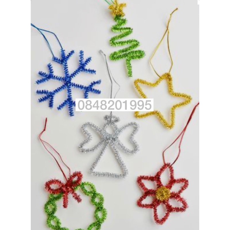 100 sợi kẽm xù,sợi kim tuyến