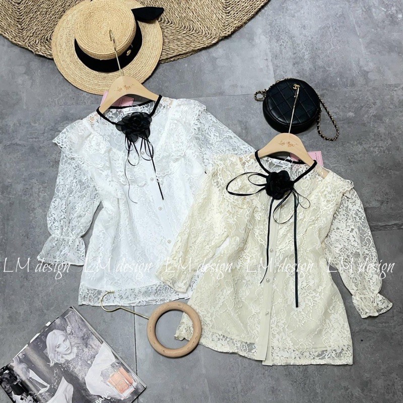 áo ren tay lỡ tag hoa | BigBuy360 - bigbuy360.vn