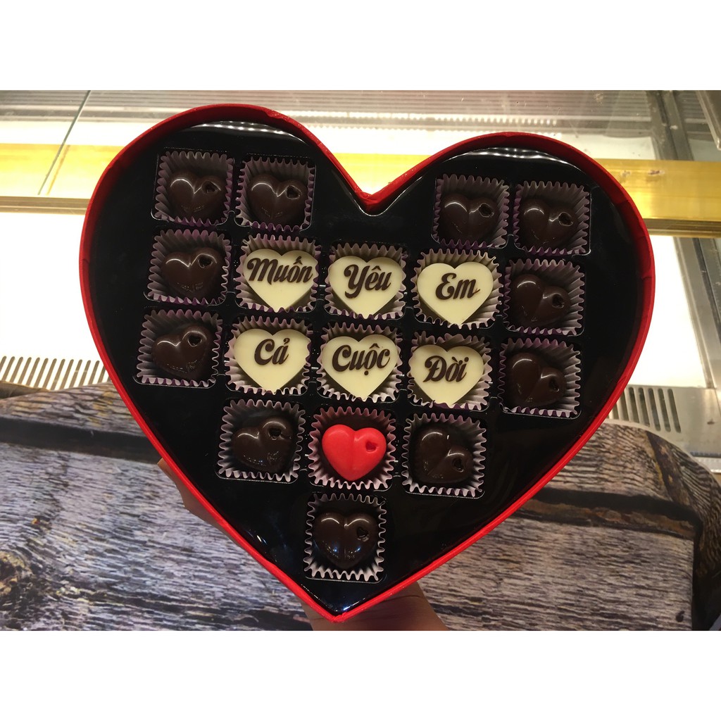 socola valentine cao cấp (viết chữ theo yêu cầu) CN11 | BigBuy360 - bigbuy360.vn