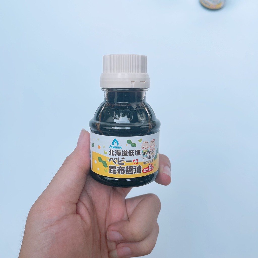 Nước Tương Tảo Bẹ Anber Nhật Bản 100ml Cho Bé Ăn Dặm [HSD 2023] Goodbabyvn