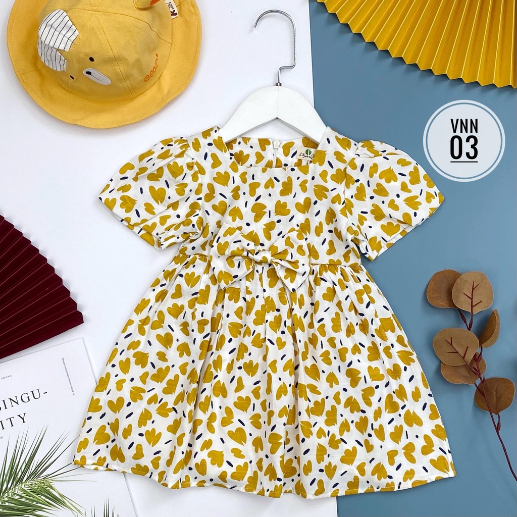 Váy thô nơ trước LITIBABY size 1/7