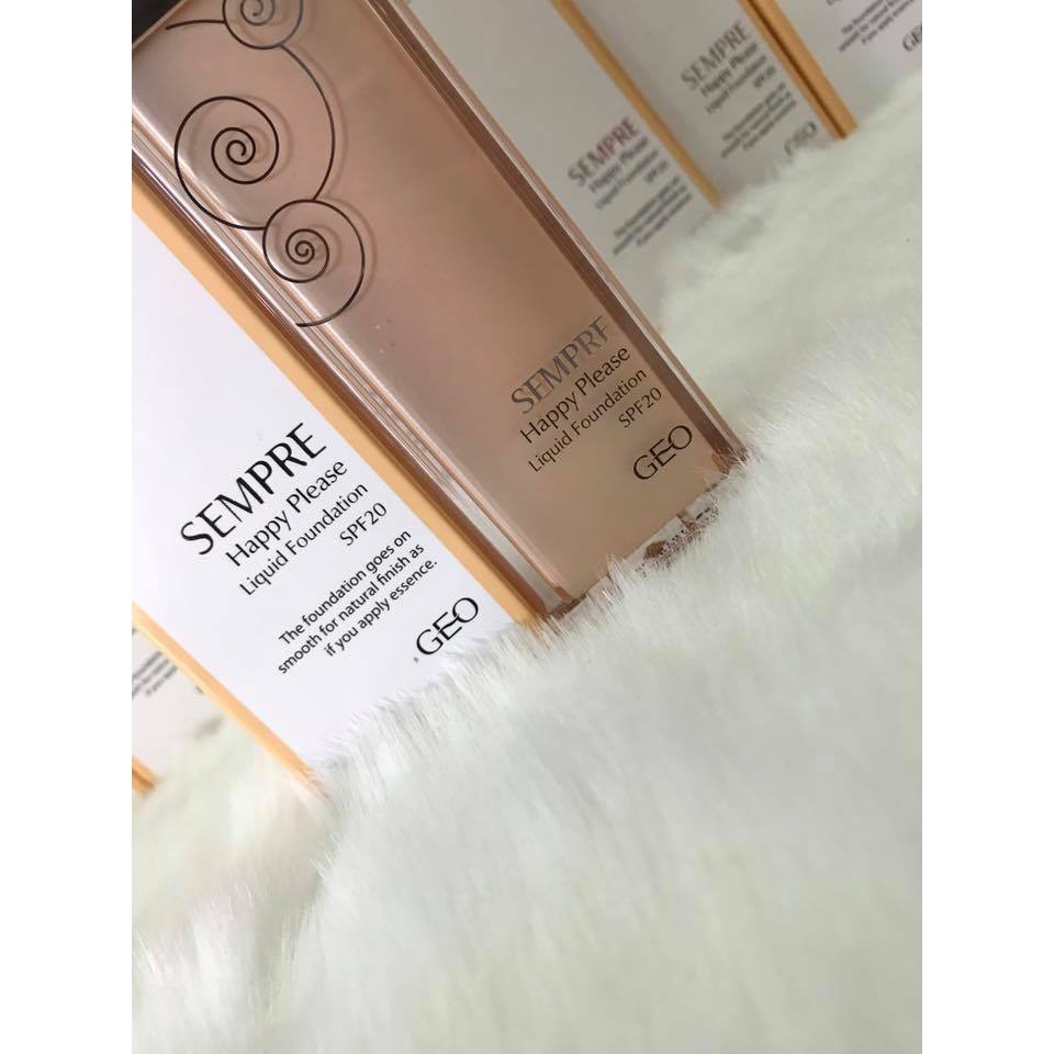 KEM NỀN GEO SEMPRE HAPPY & PLEASE LIQUID FOUNDATION CHÍNH HÃNG HÀN QUỐC | BigBuy360 - bigbuy360.vn