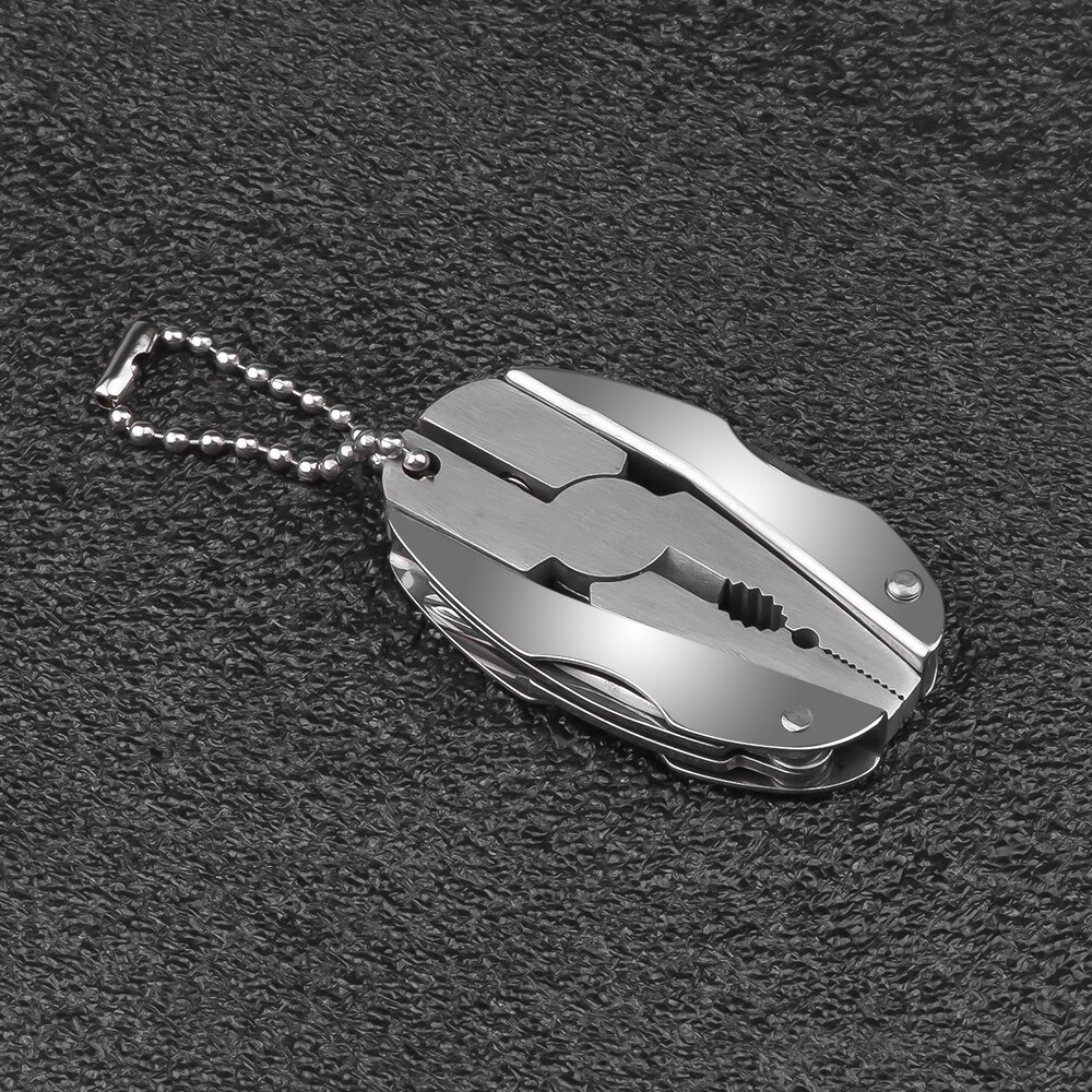 Phụ kiện dao gấp đa năng 5 trong 1 bằng inox dành cho sinh tồn