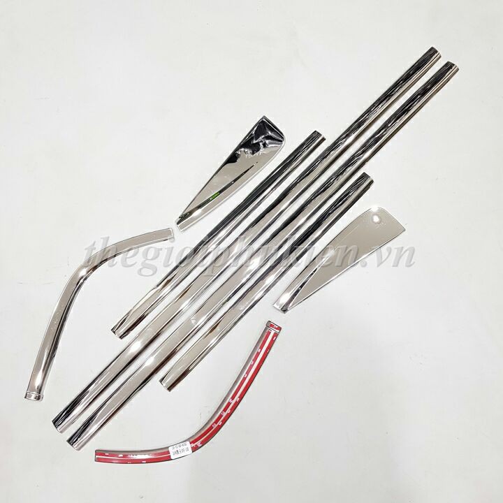 Bộ Ốp, Nẹp chân kính Mazda BT-50, BT50( hàng cao cấp)
