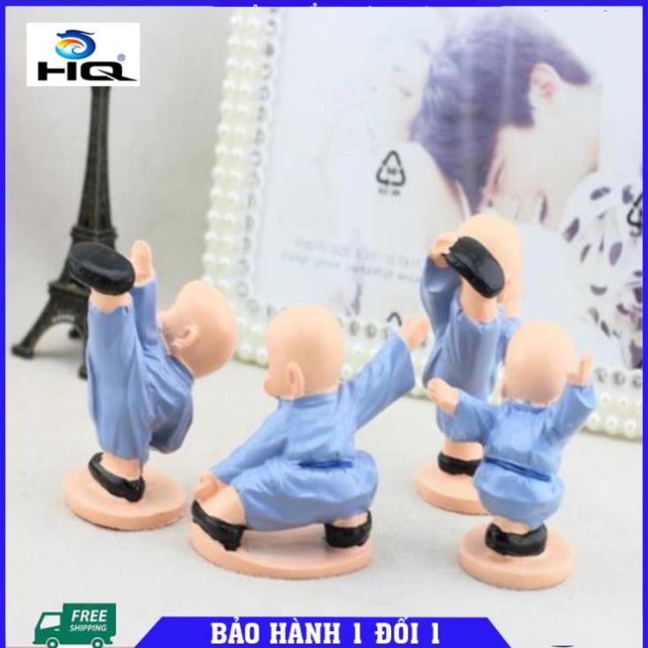 ❤️ Bộ 4 tượng chú tiểu luyện công - 206670 ❤️