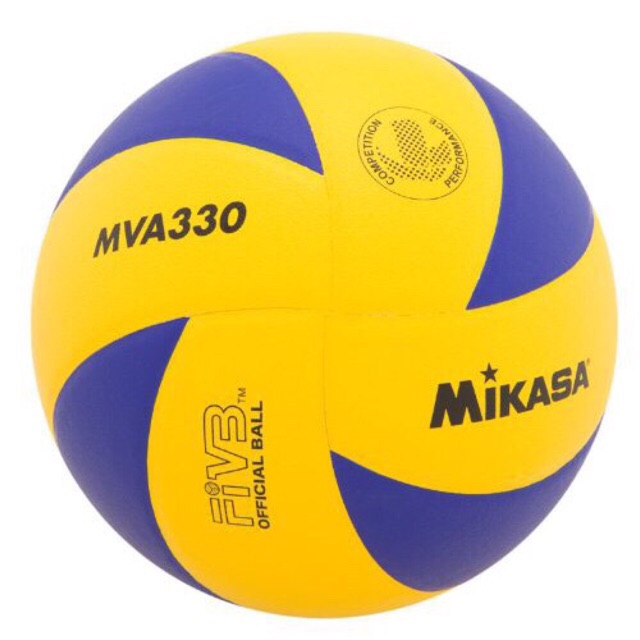 Quả bóng chuyền chuyên dụng chất lượng cao MVA 330 ( tặng kèm kim bơm bóng + túi đựng bóng )