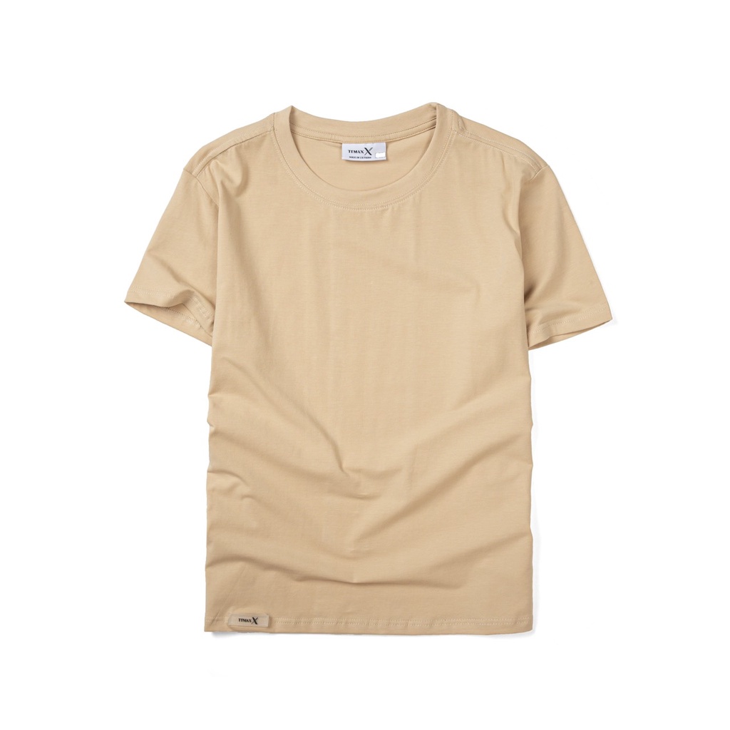 ÁO Thun Nam Cổ Tròn Trơn Vải Cotton Dày Dặn, A000 Co Giãn Thoải Mãi. Thấm Hút Mồ Hôi Cực Tốt