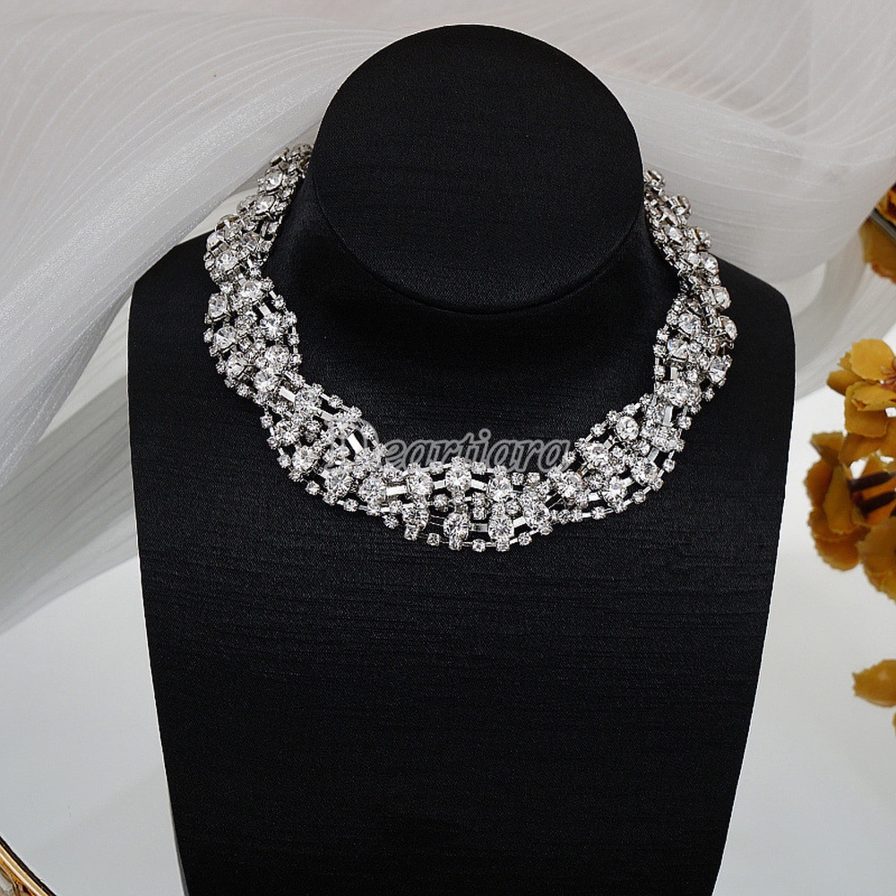 Vòng Cổ Đính Đá Phong Cách Âu Mỹ