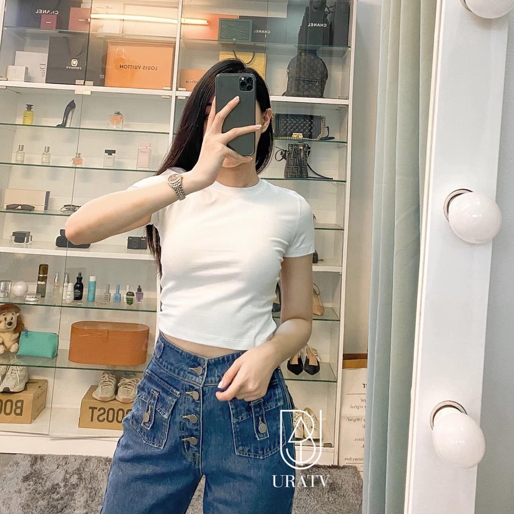 [FREESHIP - ẢNH THẬT] Áo CROPTOP body TRƠN UNI