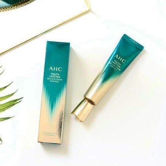 KEM MẮT AHC YOUTH LASTING REAL EYE CREAM FOR FACE BẢN MỚI NHẤT FULL