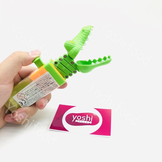 Kẹo Mút Đồ Chơi Cá Sấu Gator Chomp Kidsmania 17gr - Mỹ