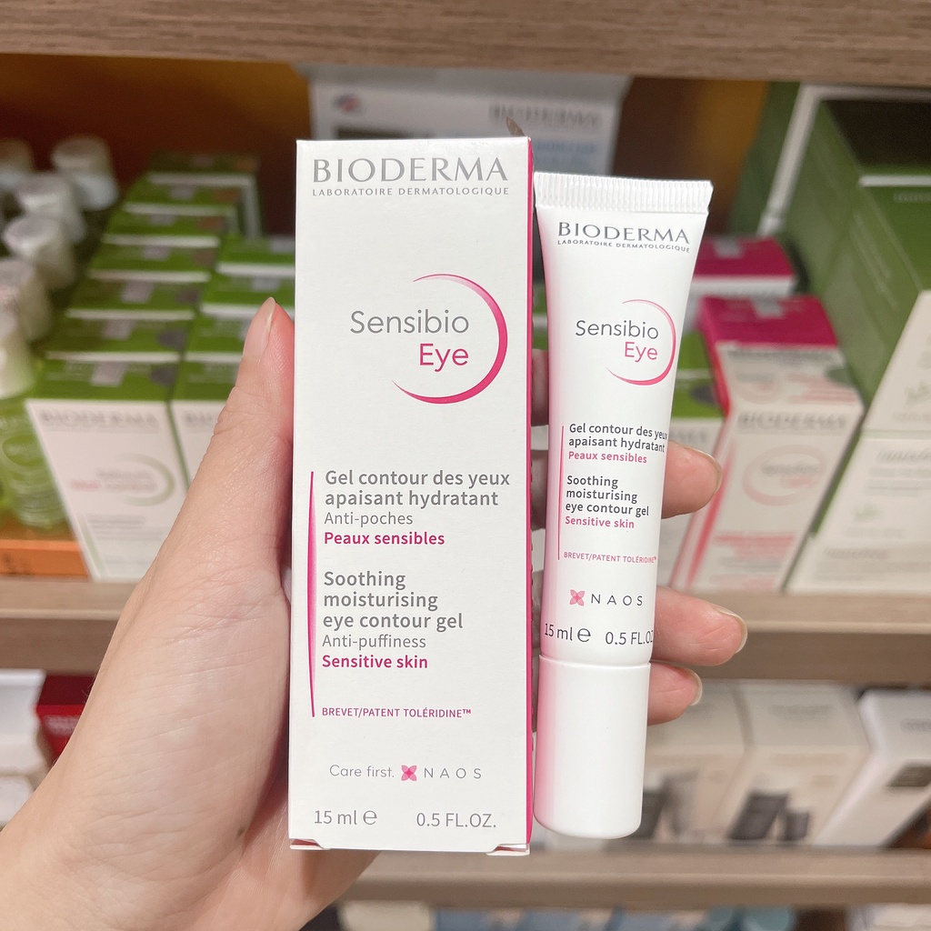 Kem Dưỡng Ẩm Vùng Mắt Bioderma Sensibio Eye 15ml