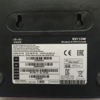Router wifi Cisco rv110w VPN Firewall