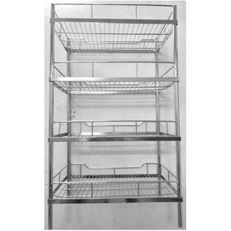 Kệ inox 304 đa năng 30x50x4 tầng úp chén dĩa, ly nhiều tầng cao cấp, kệ đựng đồ inox304, bảo hành 36 tháng